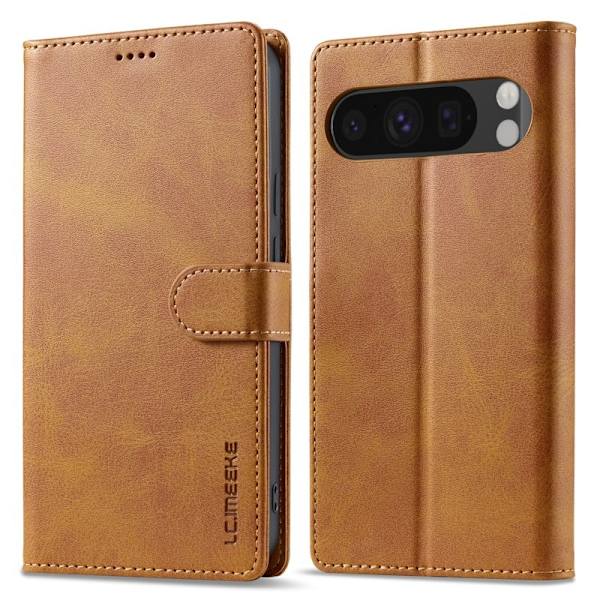 LC.IMEEKE Google Pixel 10 Pro Plånboksfodral Konstläder - Gul