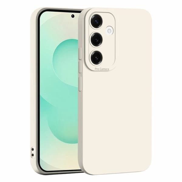 Mobilskal för Samsung Galaxy S26 Plus Precisa kamerahål TPU - Vit