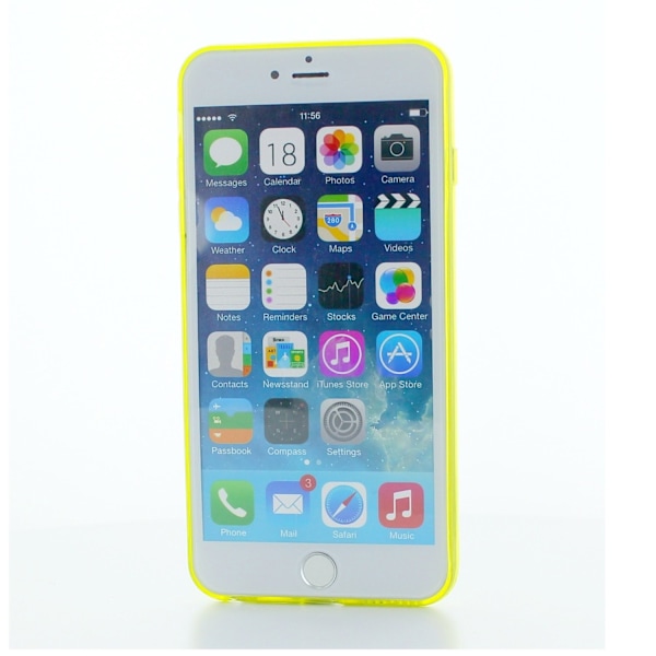 Ultra-thin 0.6mm Flexicase Skal till Apple iPhone 6 / 6S  - Gul Gul