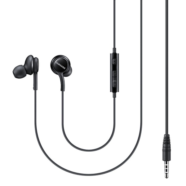Samsung Hörlurar 3.5mm mini Jack Mikrofon - Svart Svart