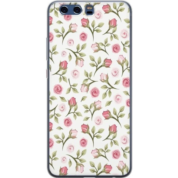 Mobilcover til Huawei P10 med Blomstret