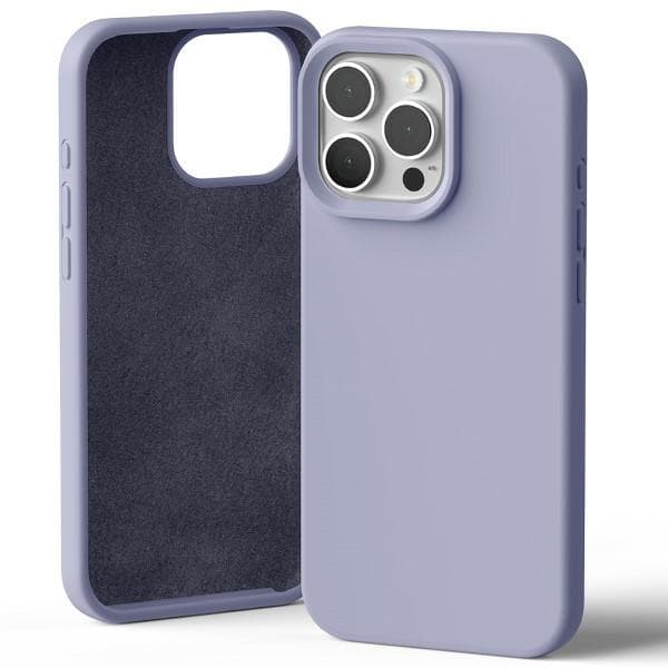 Mercury Telefontaske til iPhone 16 Pro Max Silikone - Lavendel Lila