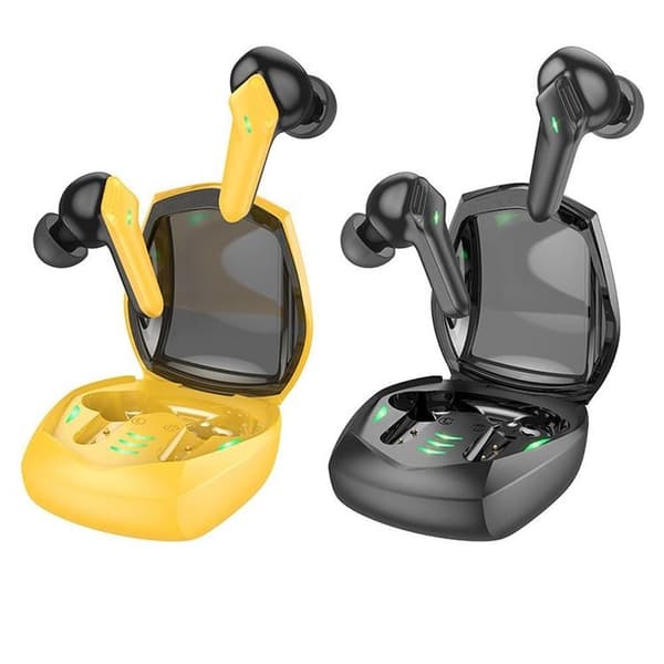 Hoco Hörlurar Bluetooth TWS EW28 Magic Gaming - Svart Black