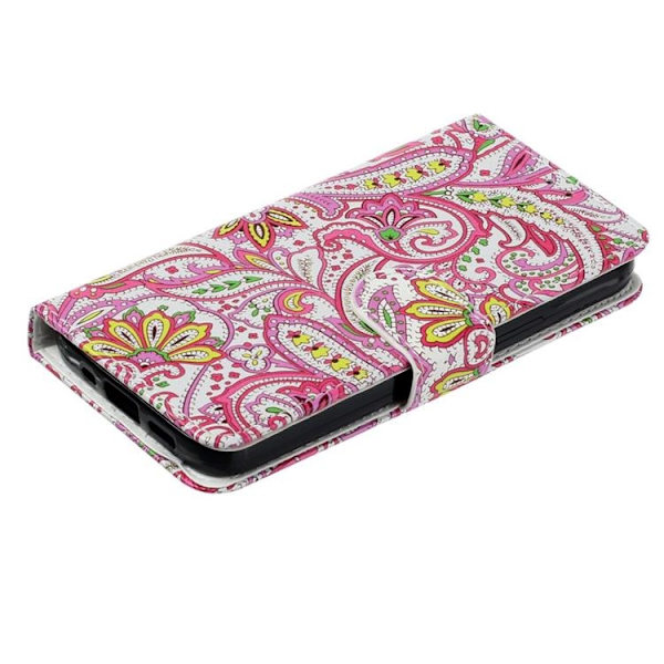 iPhone 14 Plus Plånboksfodral Folio Flip - Flower