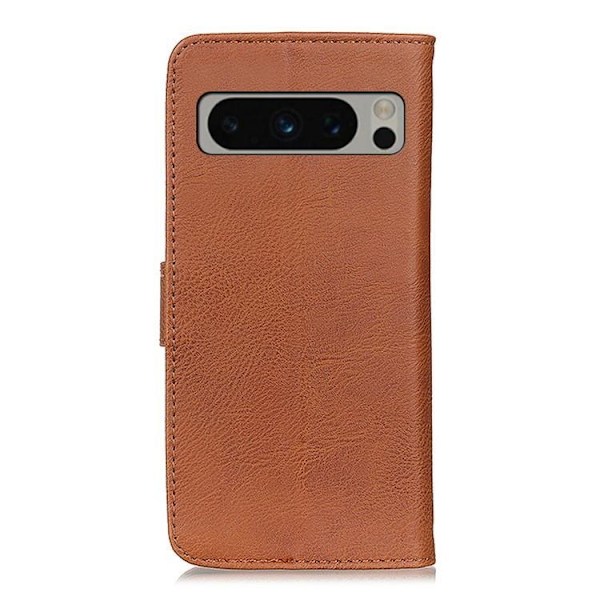 KHAZNEH Google Pixel 8 Pro Plånboksfodral Cowhide - Brun