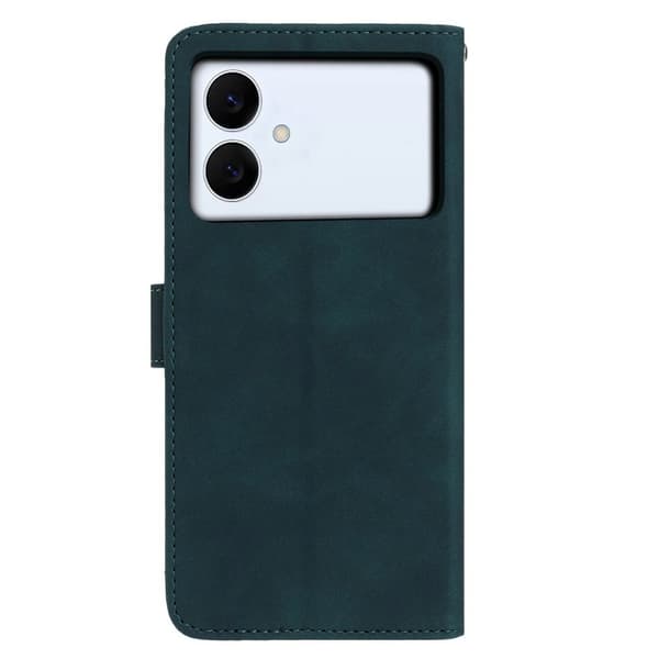 Samsung Galaxy S26 Edge Plånboksfodral Konstläder Ställ - Grön