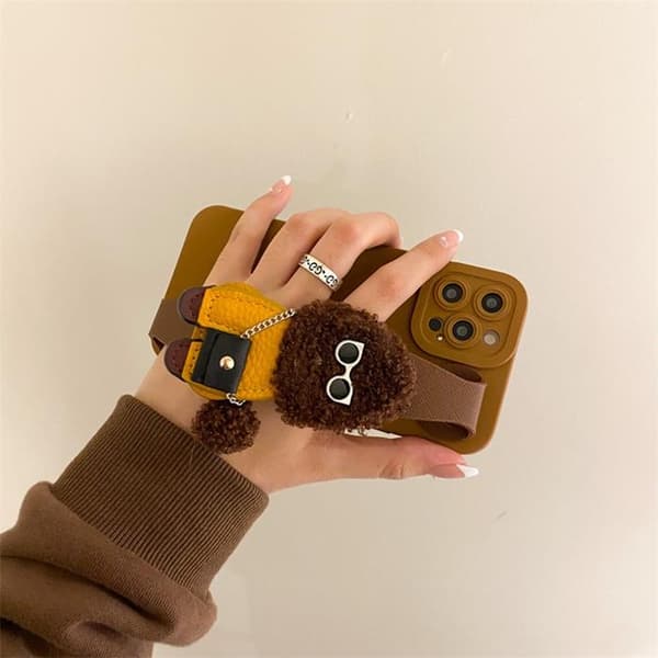 Biscuitman Handrem iPhone 13 Pro Cover - Gul Brun