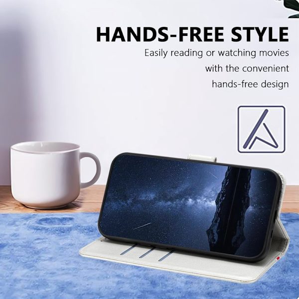 Plånboksfodral för Samsung Galaxy S26 Plus Konstläder Ställ - Silver