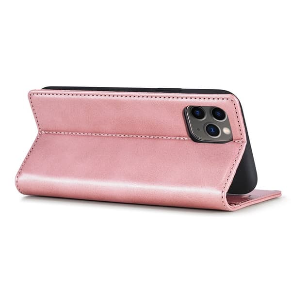 LC.IMEEKE Mobilskal till iPhone 11 Pro KonstLäder - Roséguld