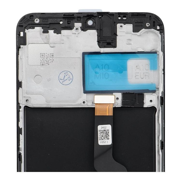 Galaxy A10 Skärm med LCD-display A105 NCC OEM Black