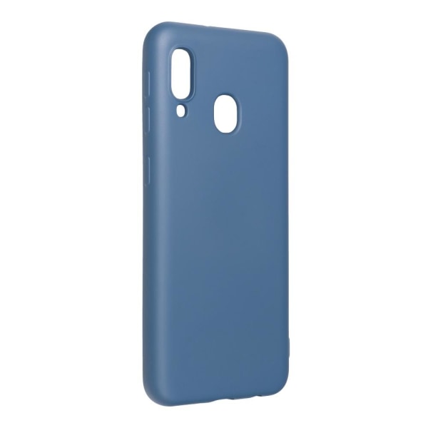 Forcell Silikone LITE Cover til Samsung Galaxy A20E Blå