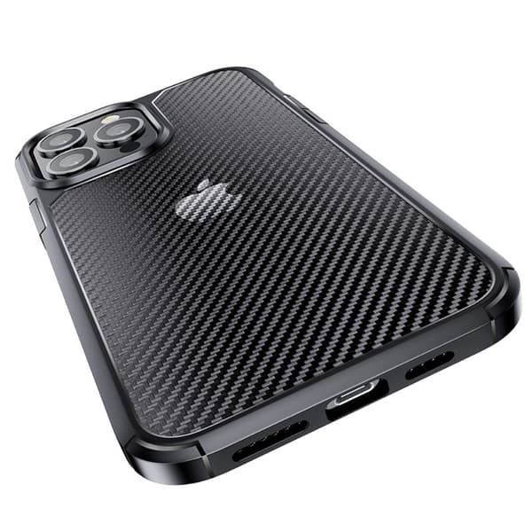 USAMS Armour -kuori iPhone 13 Pro Max - Musta Black