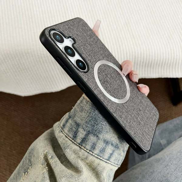 Mobilskal för Samsung Galaxy S26 Plus Magnetiskt TPU - Grå