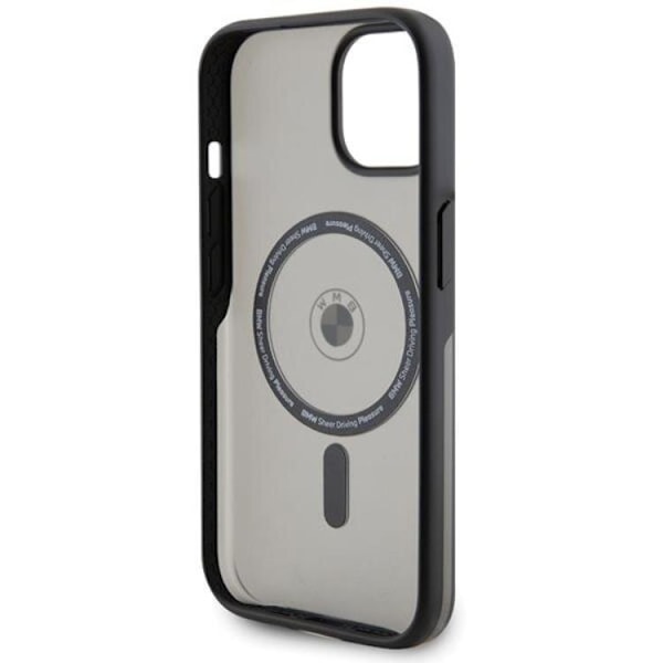 BMW iPhone 15 Plus/14 Plus Mobilskal Magafe IML Signature - Svart Svart
