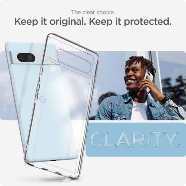 Spigen Google Pixel 7A Mobilskal Ultra Hybrid - Clear