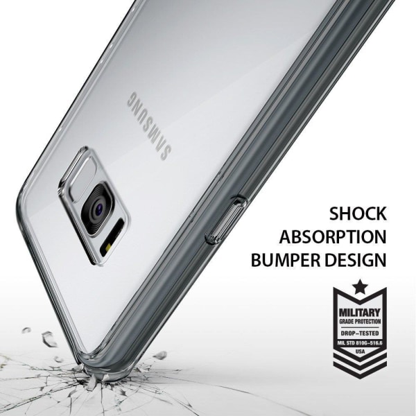 Ringke Fusion Shock Absorption Skal till Samsung Galaxy S8 - Grå grå