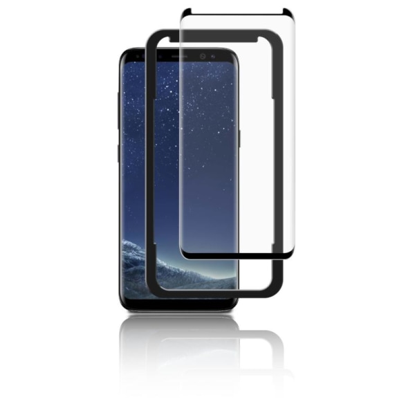 3D karkaistu lasi näytönsuoja Samsung Galaxy S8 Plus, sis. Monte