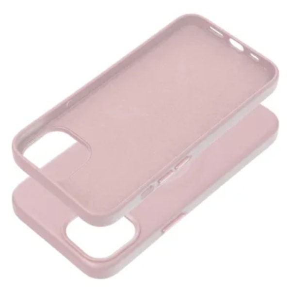 iPhone 12 Pro Mobilskal Magsafe Läder Roar - Rosa