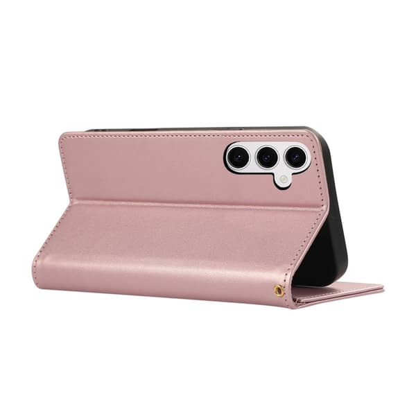 Plånboksfodral för Samsung Galaxy S26 Plus RFID-blockerande - Roséguld