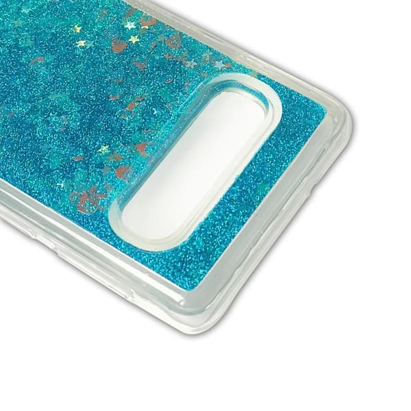 Glitterkuori Samsung Galaxy S10 Plus - Sininen Blue