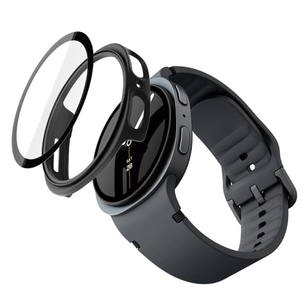 Spigen Galaxy Watch 8/9 (44mm) Skal Thin Fit 360 - Svart