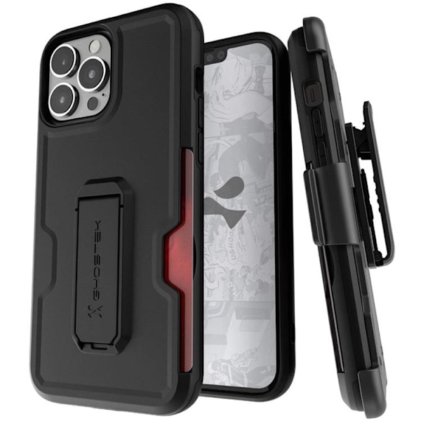 Ghostek Iron Armor Cover iPhone 13 Pro Max - Sort Black