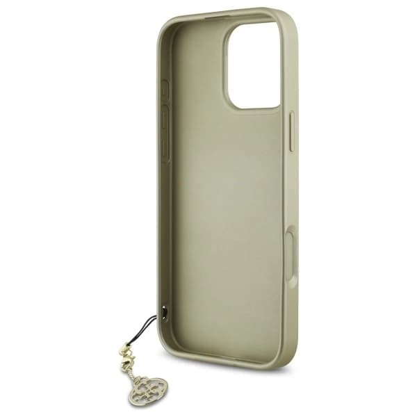 Guess Mobilskal till iPhone 16 Pro 4G Charms Collection - Brun Brun