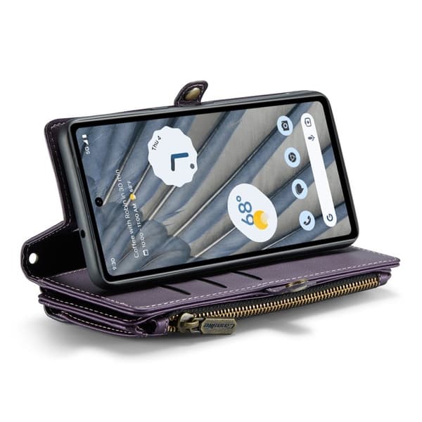 CASEME Plånboksfodral Konstläder till Google Pixel 7a - Lila