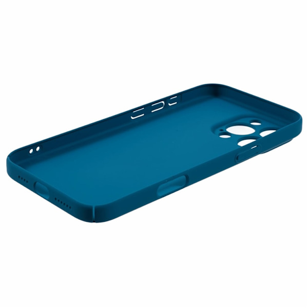 Mobilskal till iPhone 16 Pro Skin-Touch Rubberized PC - Blå Blå
