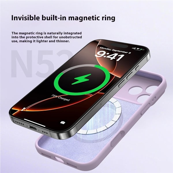Mobilskal till iPhone 17 Pro Max MagSafe Precise Cutouts - Grå Grå