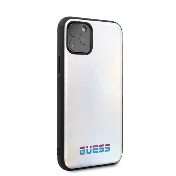 Etui Guess iPhone 11 Pro Iriserende - Sølv Silver