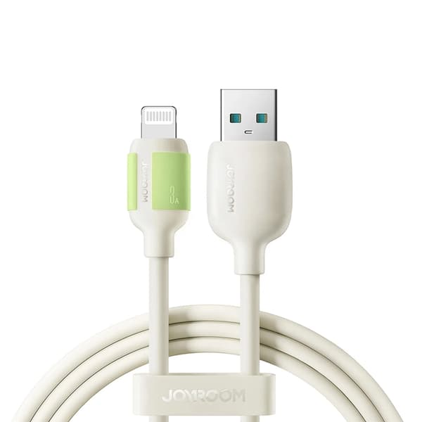 Joyroom USB-A Till Lightning Kabel 3A 1.2m - Beige Beige