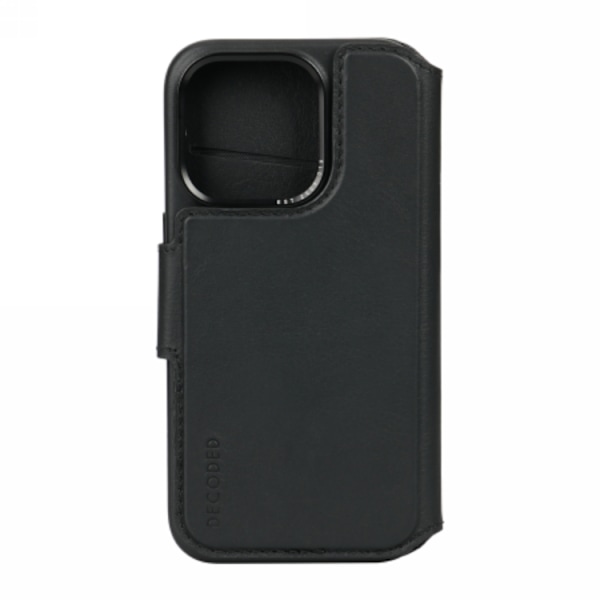 Decoded iPhone 15 Pro Max Plånboksfodral Magsafe Detachable - Svart Svart