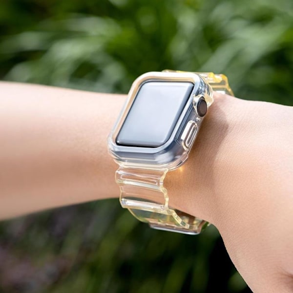 Armband kompatibelt med Apple Watch 6 / 5 / 4 / SE 44mm - Gul Gul