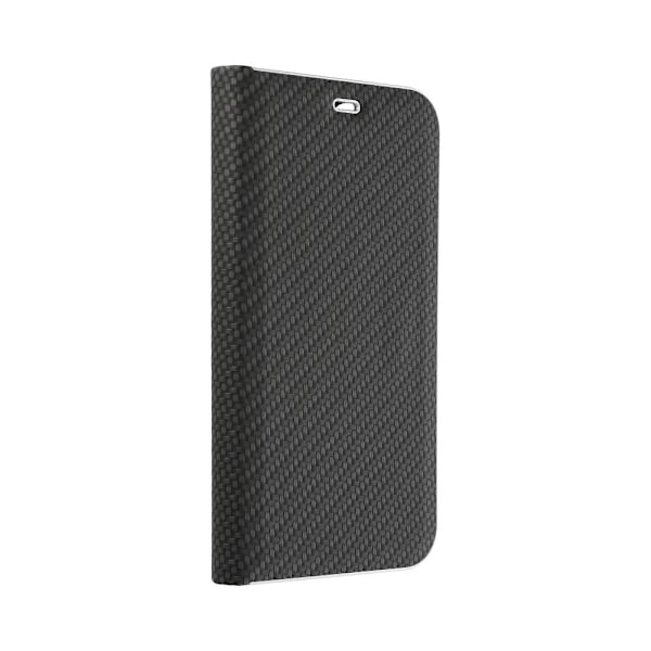 Forcell Galaxy S10 Plus -kotelo Luna Carbon - Musta Black