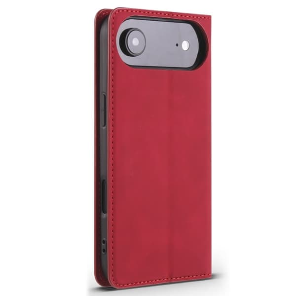 FORWENW iPhone Air Plånboksfodral Konstläder - Röd