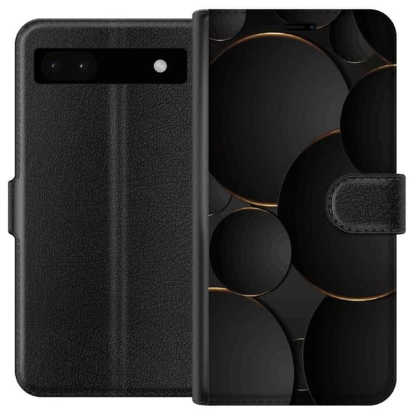 Tegnebog til Google Pixel 6a med luksus cirkler
