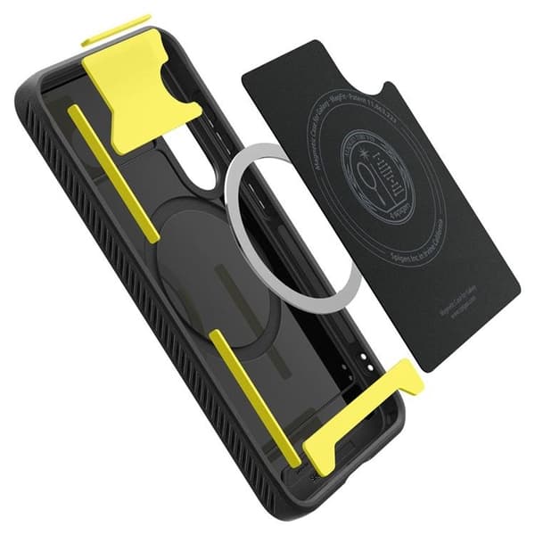 Spigen telefontaske til Galaxy S25 Magsafe Rugged Armor - Mat Sort Svart