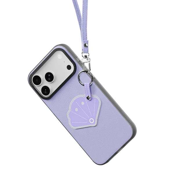 DUX DUCIS Mobilskal till iPhone 17 Pro Max Fingerring/Rem Luvy Series Lila