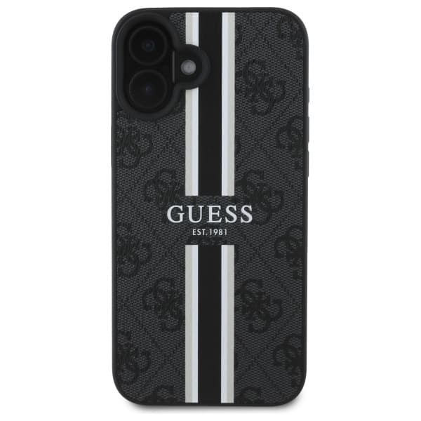 Guess Mobilskal till iPhone 16 MagSafe 4G Printed Stripes