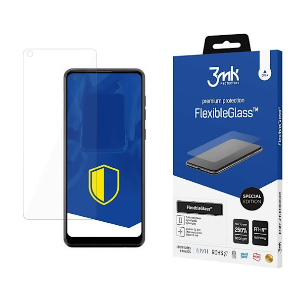 3MK Flexibelt Hybridglas Skärmskydd Galaxy A21s