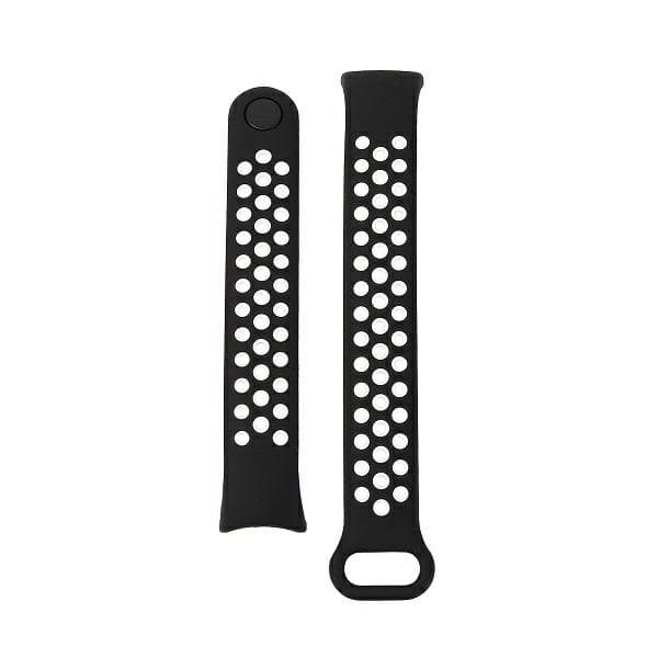 Beline Mi Band 10/9/8 Design Armbånd - Sort/Hvid