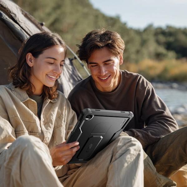 Tech Protect Galaxy Tab A9 Plus Taske Kevlar Pro - Sort Svart