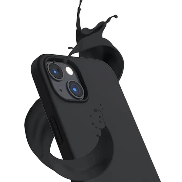 SiGN iPhone 14 Plus Skal Liquid Silicone - Svart Svart