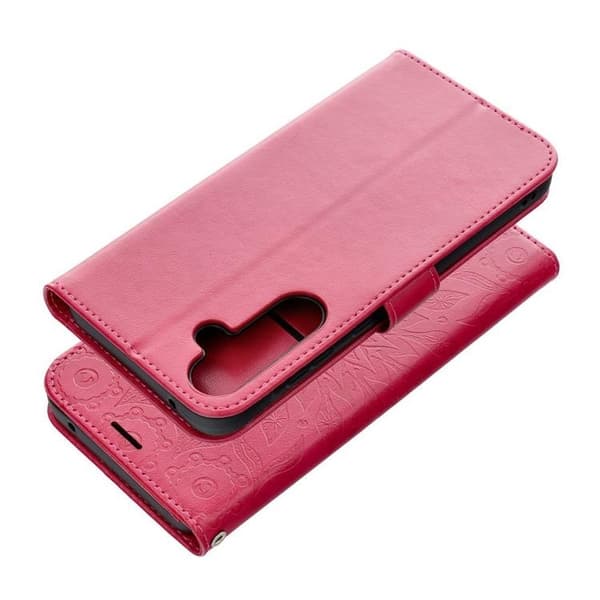 Galaxy A35 5G Plånboksfodral Mezzo Mandala - Magenta Magenta