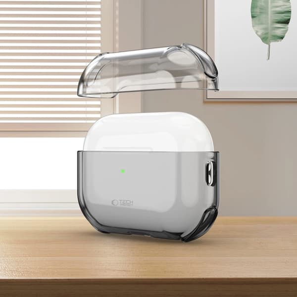 Tech-Protect Apple Airpods Pro 3 Etui Bounce - Ash Svart