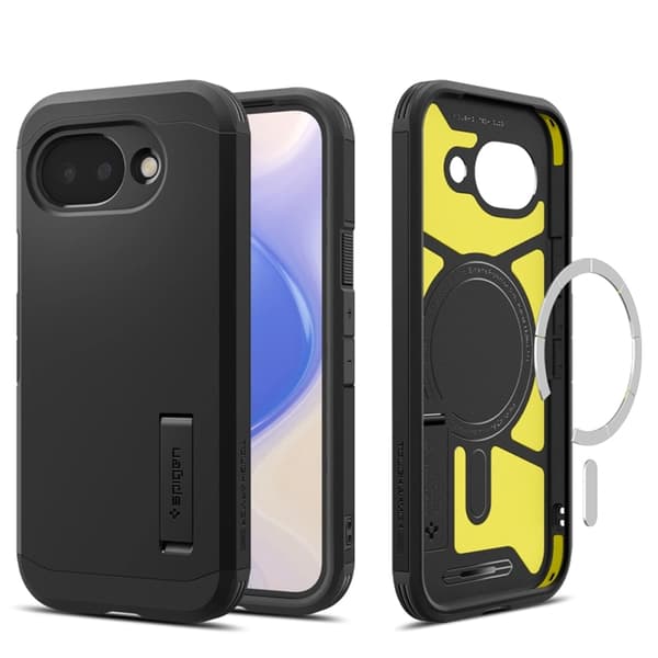 Spigen Mobilskal För Google Pixel 10A MagSafe Tough Armor - Svart Svart
