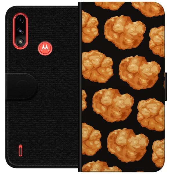 Plånboksfodral till Motorola Moto E7 Power med Nuggets