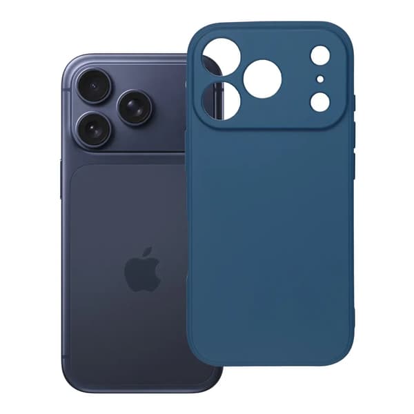 Mobilskal för iPhone 18 Pro Soft - Mörkblå Blå