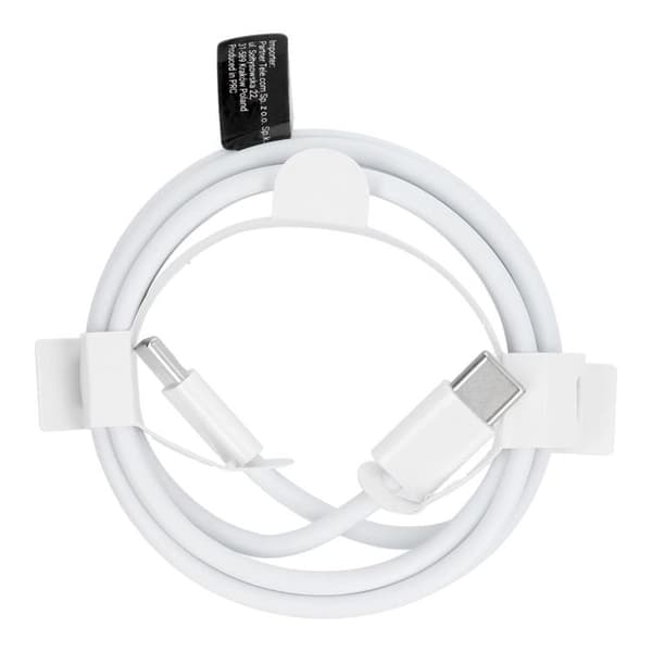 USB-C till USB-C kabel 1m 30W HD26- Vit Vit